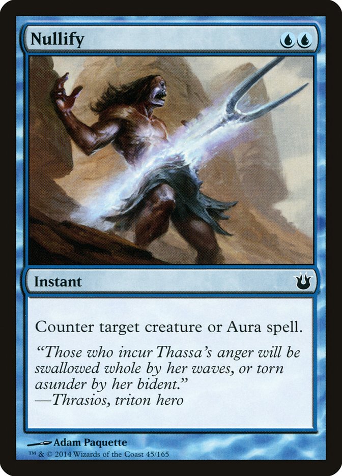 Nullify [Born of the Gods] MTG Single Magic: The Gathering | Red Claw Gaming
