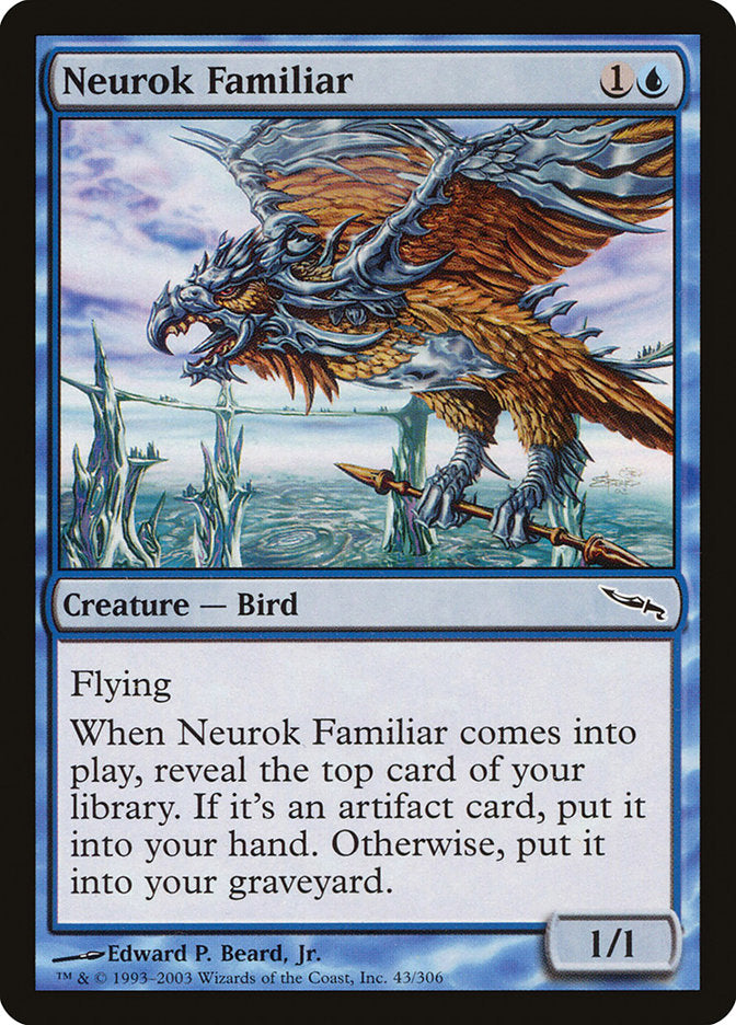 Neurok Familiar [Mirrodin] MTG Single Magic: The Gathering | Red Claw Gaming