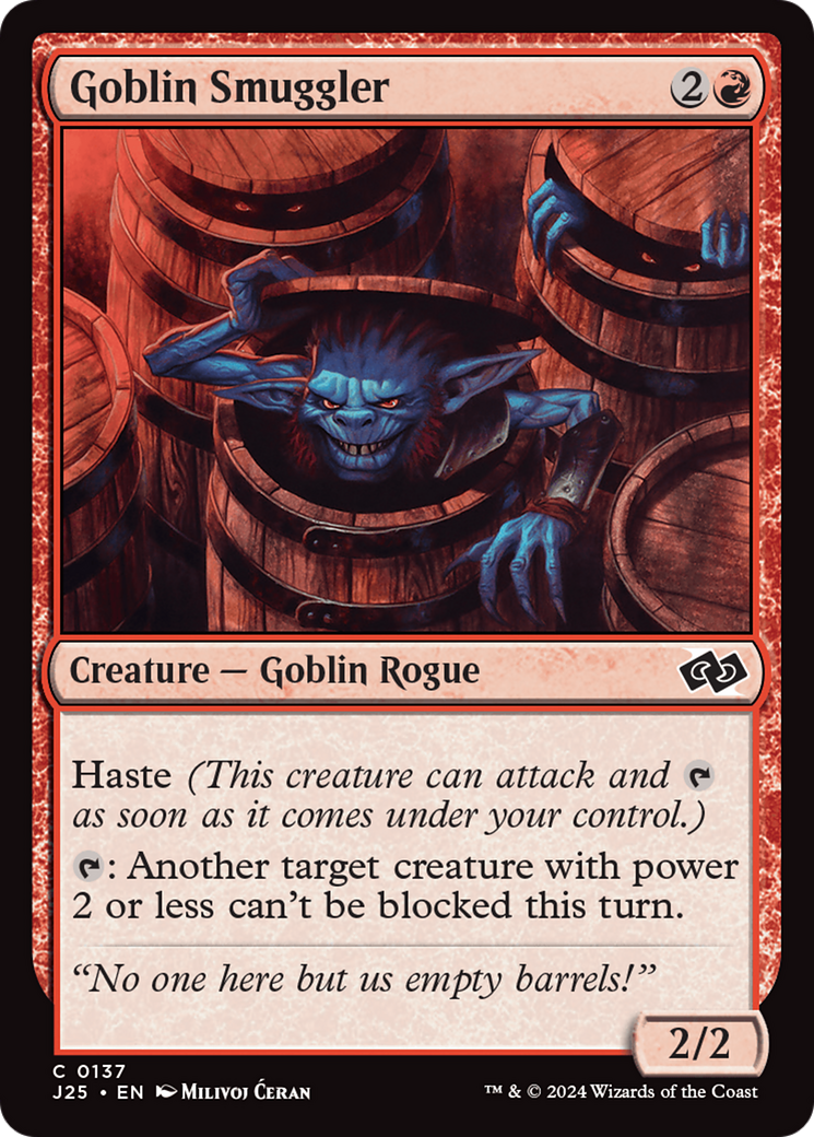 Goblin Smuggler [Foundations Jumpstart] MTG Single Magic: The Gathering | Red Claw Gaming