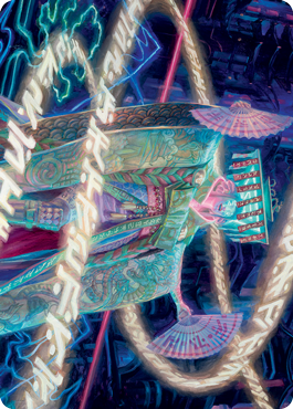 Satsuki, the Living Lore Art Card [Kamigawa: Neon Dynasty Art Series] MTG Single Magic: The Gathering | Red Claw Gaming