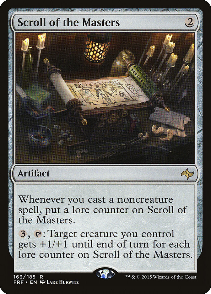 Scroll of the Masters [Fate Reforged] MTG Single Magic: The Gathering | Red Claw Gaming