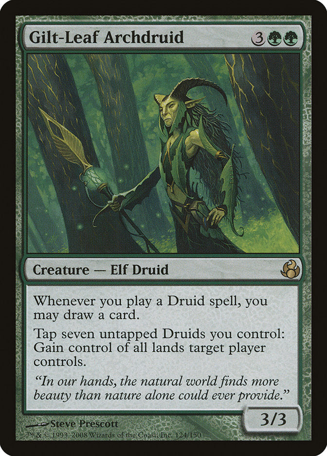 Gilt-Leaf Archdruid [Morningtide] MTG Single Magic: The Gathering | Red Claw Gaming