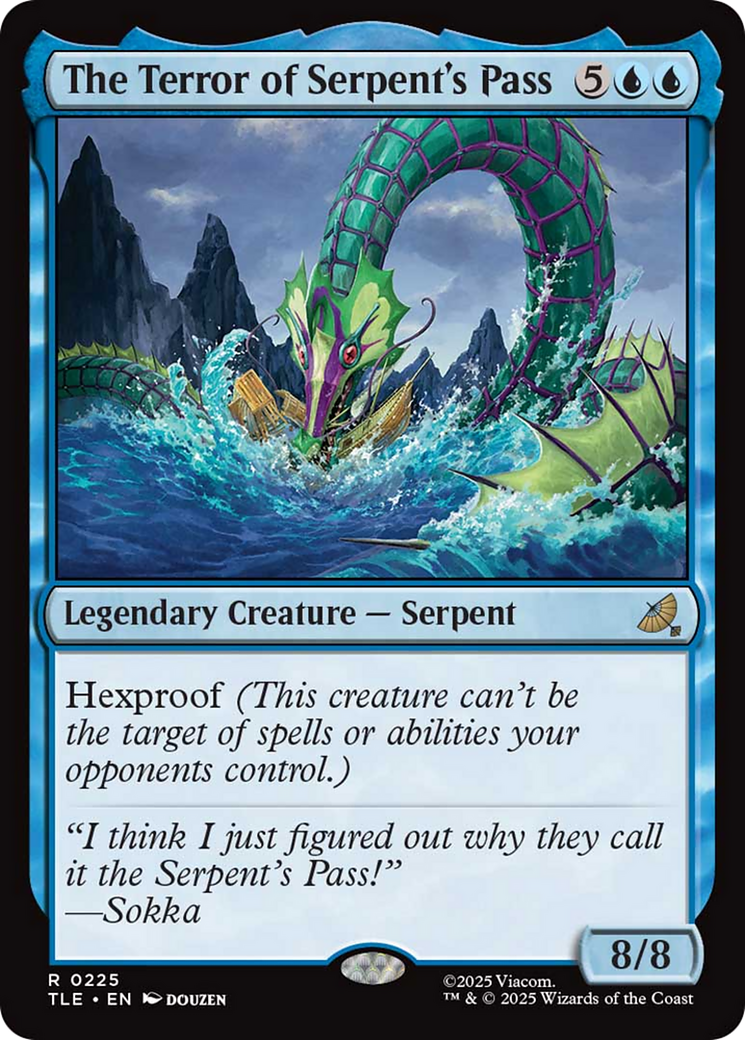The Terror of Serpent's Pass [Avatar: The Last Airbender: Eternal-Legal] MTG Single Magic: The Gathering | Red Claw Gaming