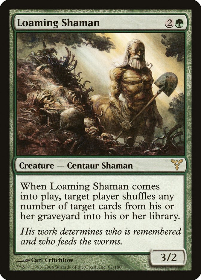 Loaming Shaman [Dissension] MTG Single Magic: The Gathering | Red Claw Gaming