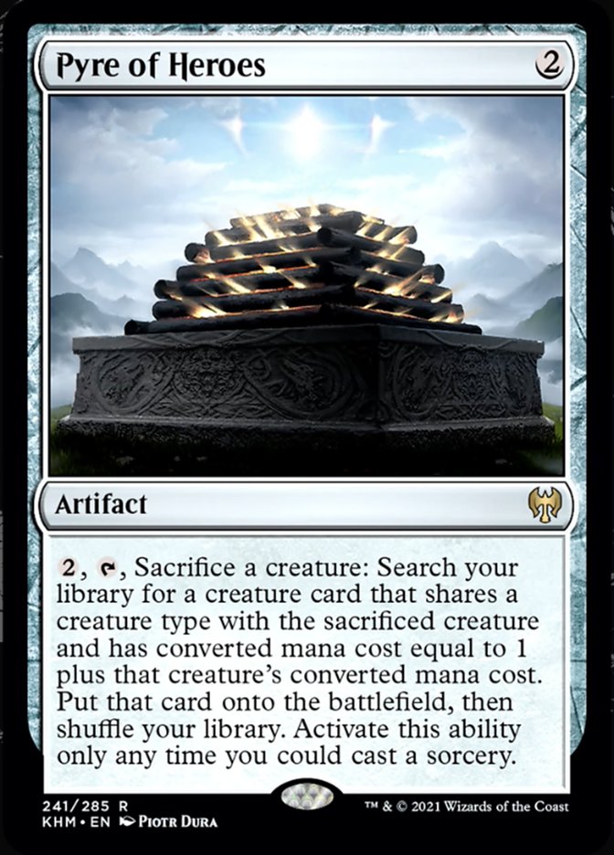 Pyre of Heroes [Kaldheim] MTG Single Magic: The Gathering | Red Claw Gaming