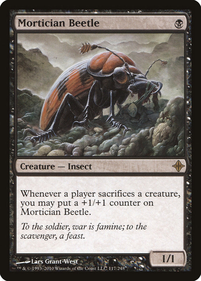 Mortician Beetle [Rise of the Eldrazi] MTG Single Magic: The Gathering | Red Claw Gaming
