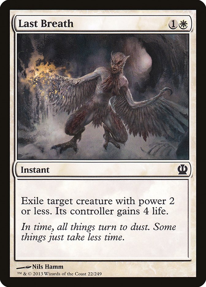 Last Breath [Theros] MTG Single Magic: The Gathering | Red Claw Gaming