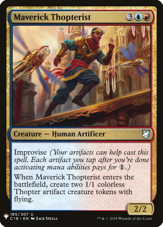 Maverick Thopterist [Mystery Booster] MTG Single Magic: The Gathering | Red Claw Gaming