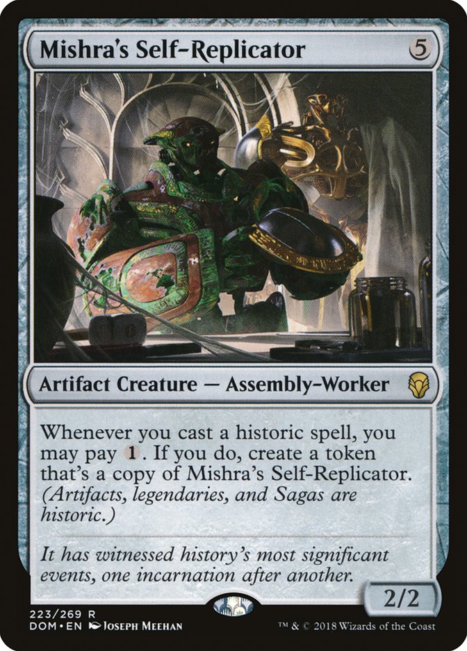 Mishra's Self-Replicator [Dominaria] MTG Single Magic: The Gathering | Red Claw Gaming