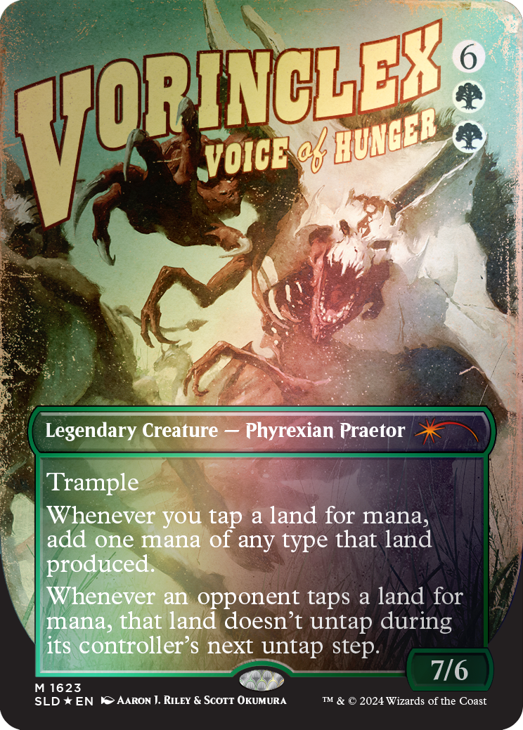 Vorinclex, Voice of Hunger (Rainbow Foil) [Secret Lair Drop Series] MTG Single Magic: The Gathering | Red Claw Gaming