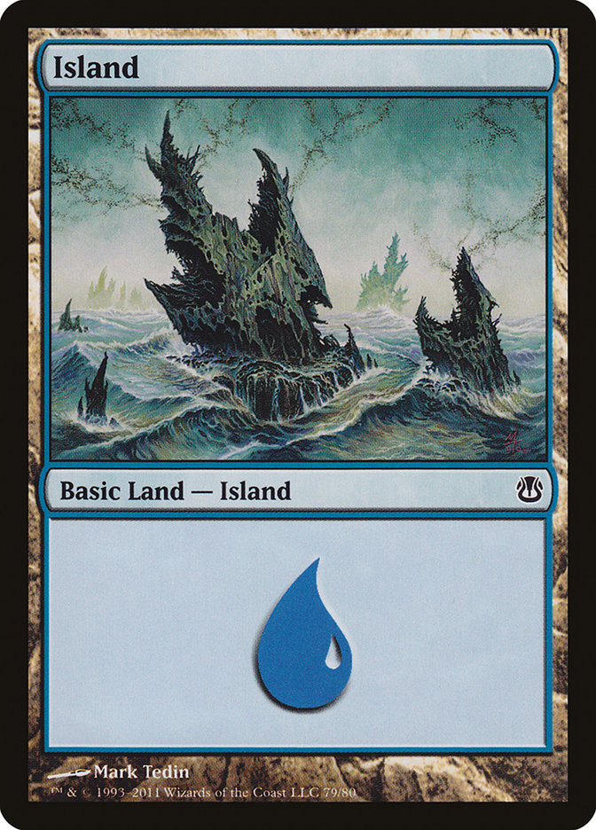 Island (79) [Duel Decks: Ajani vs. Nicol Bolas] MTG Single Magic: The Gathering | Red Claw Gaming