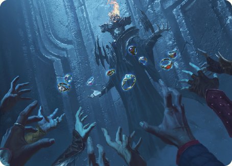 Boon of the Wish-Giver Art Card [The Lord of the Rings: Tales of Middle-earth Art Series] MTG Single Magic: The Gathering | Red Claw Gaming