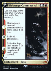 Hidetsugu Consumes All // Vessel of the All-Consuming [Kamigawa: Neon Dynasty Prerelease Promos] MTG Single Magic: The Gathering | Red Claw Gaming