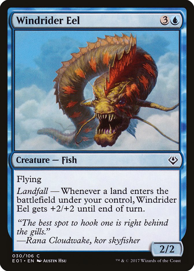 Windrider Eel [Archenemy: Nicol Bolas] MTG Single Magic: The Gathering | Red Claw Gaming