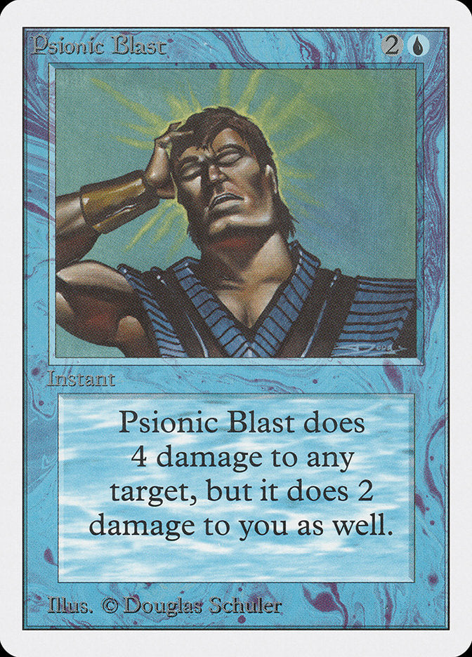 Psionic Blast [Unlimited Edition] MTG Single Magic: The Gathering | Red Claw Gaming