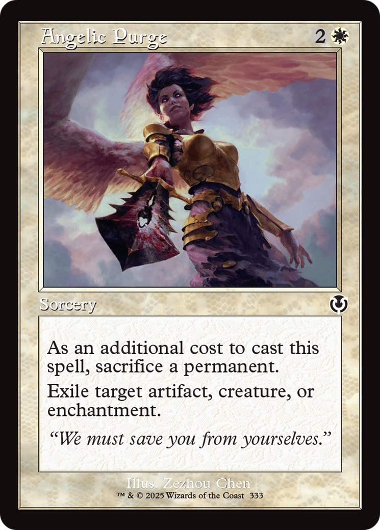 Angelic Purge (Retro Frame) [Innistrad Remastered] MTG Single Magic: The Gathering | Red Claw Gaming