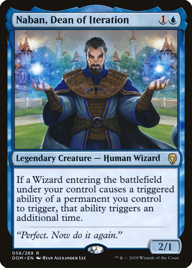 Naban, Dean of Iteration [Dominaria] MTG Single Magic: The Gathering | Red Claw Gaming