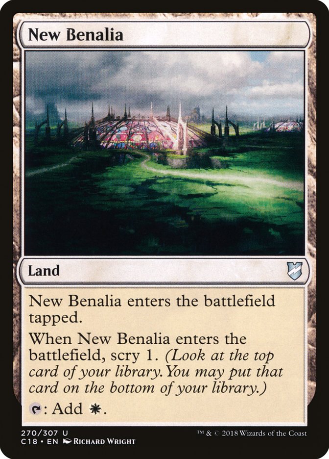 New Benalia [Commander 2018] MTG Single Magic: The Gathering | Red Claw Gaming