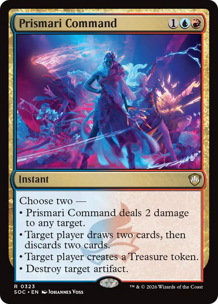 Prismari Command [Secrets of Strixhaven Commander] MTG Single Magic: The Gathering | Red Claw Gaming