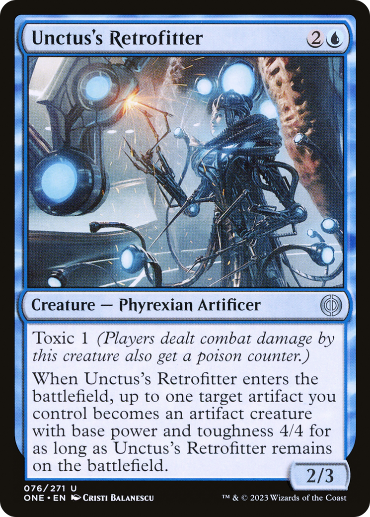 Unctus's Retrofitter [Phyrexia: All Will Be One] MTG Single Magic: The Gathering | Red Claw Gaming