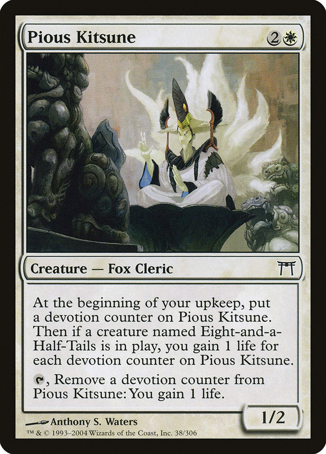 Pious Kitsune [Champions of Kamigawa] MTG Single Magic: The Gathering | Red Claw Gaming