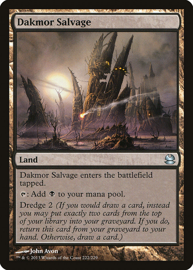 Dakmor Salvage [Modern Masters] MTG Single Magic: The Gathering | Red Claw Gaming