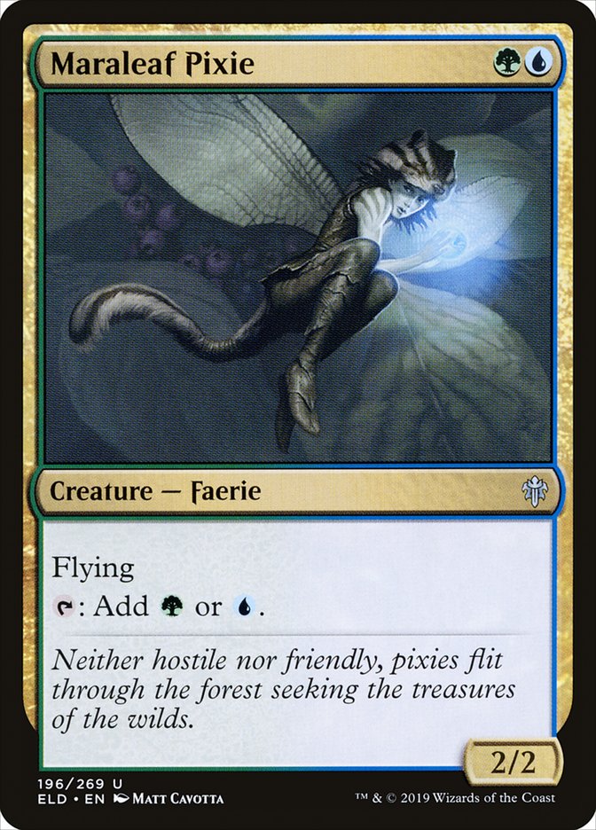 Maraleaf Pixie [Throne of Eldraine] MTG Single Magic: The Gathering | Red Claw Gaming
