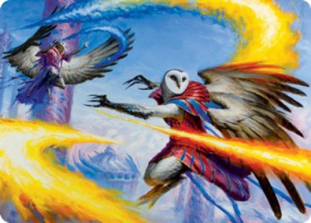 Teach by Example Art Card [Strixhaven: School of Mages Art Series] MTG Single Magic: The Gathering | Red Claw Gaming