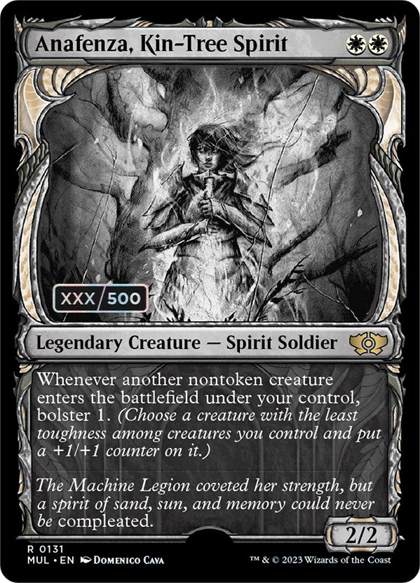 Anafenza, Kin-Tree Spirit (Serialized) [Multiverse Legends] MTG Single Magic: The Gathering | Red Claw Gaming