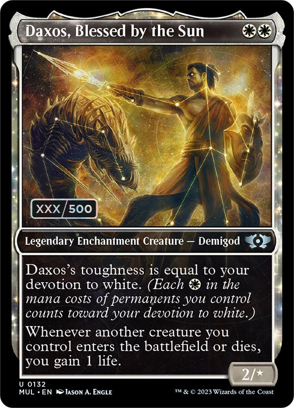 Daxos, Blessed by the Sun (Serialized) [Multiverse Legends] MTG Single Magic: The Gathering | Red Claw Gaming