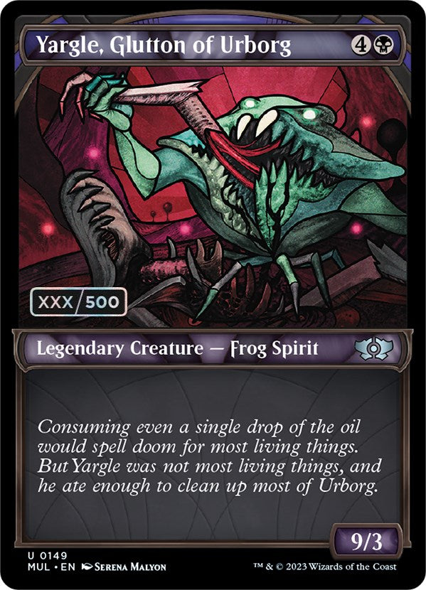 Yargle, Glutton of Urborg (Serialized) [Multiverse Legends] MTG Single Magic: The Gathering | Red Claw Gaming
