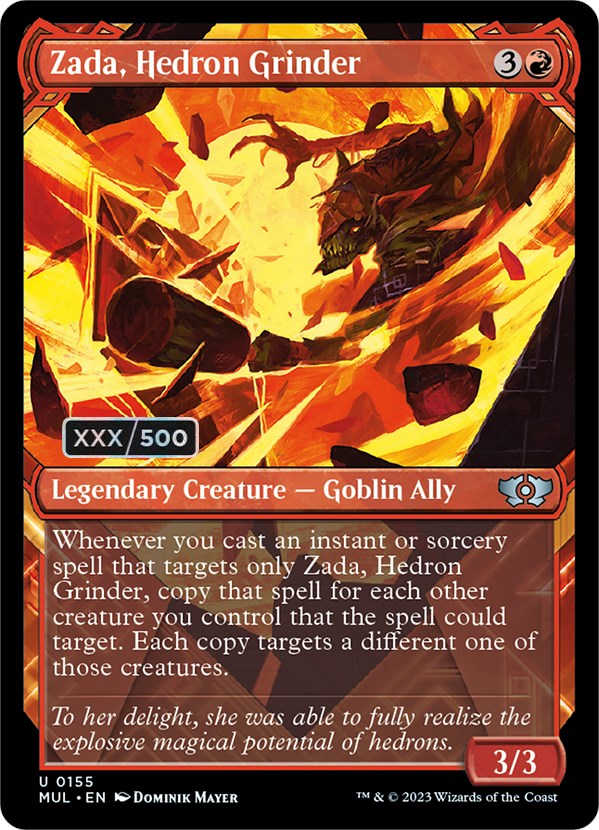Zada, Hedron Grinder (Serialized) [Multiverse Legends] MTG Single Magic: The Gathering | Red Claw Gaming