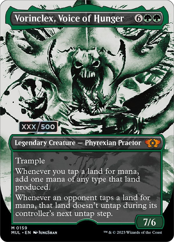 Vorinclex, Voice of Hunger (Serialized) [Multiverse Legends] MTG Single Magic: The Gathering | Red Claw Gaming