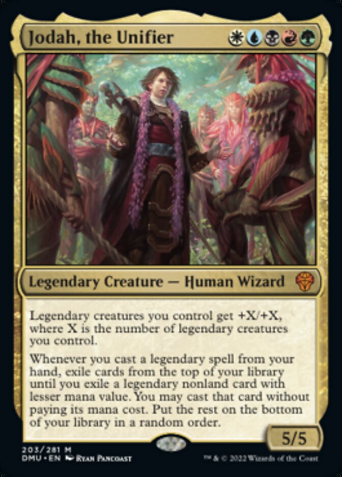 Jodah, the Unifier [Dominaria United] MTG Single Magic: The Gathering | Red Claw Gaming