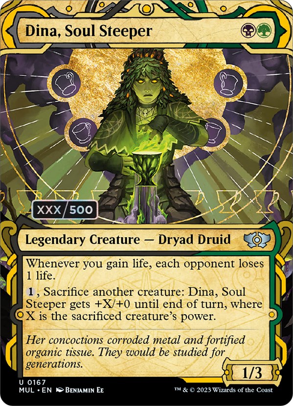Dina, Soul Steeper (Serialized) [Multiverse Legends] MTG Single Magic: The Gathering | Red Claw Gaming
