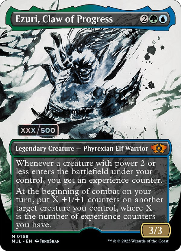 Ezuri, Claw of Progress (Serialized) [Multiverse Legends] MTG Single Magic: The Gathering | Red Claw Gaming
