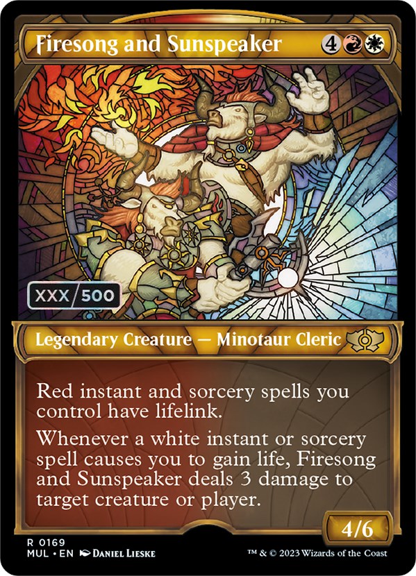 Firesong and Sunspeaker (Serialized) [Multiverse Legends] MTG Single Magic: The Gathering | Red Claw Gaming