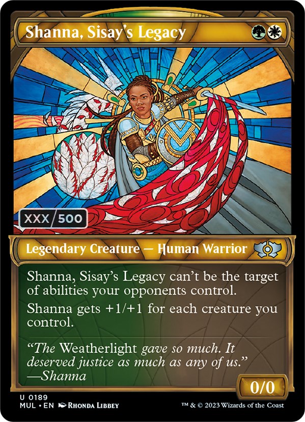 Shanna, Sisay's Legacy (Serialized) [Multiverse Legends] MTG Single Magic: The Gathering | Red Claw Gaming