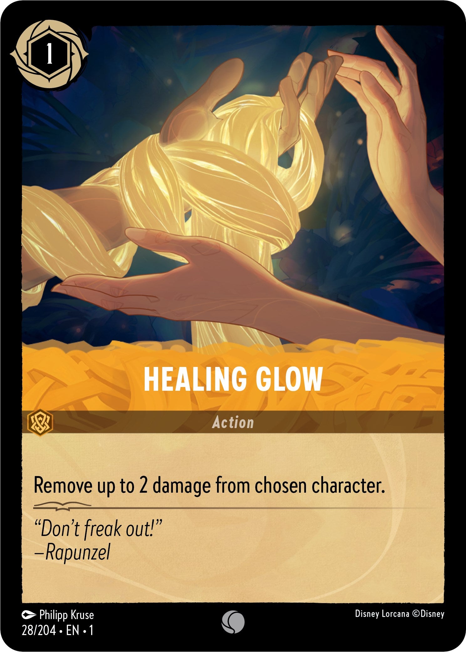 Healing Glow (28/204) [The First Chapter] Lorcana Single Disney | Red Claw Gaming