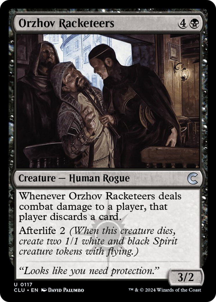 Orzhov Racketeers [Ravnica: Clue Edition] MTG Single Magic: The Gathering | Red Claw Gaming