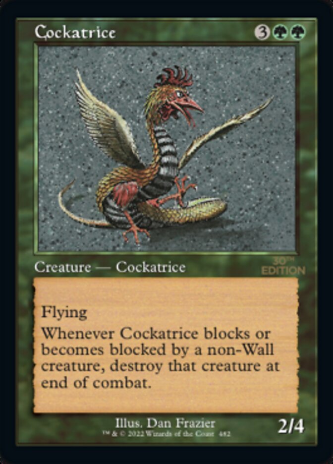 Cockatrice (Retro) [30th Anniversary Edition] MTG Single Magic: The Gathering | Red Claw Gaming