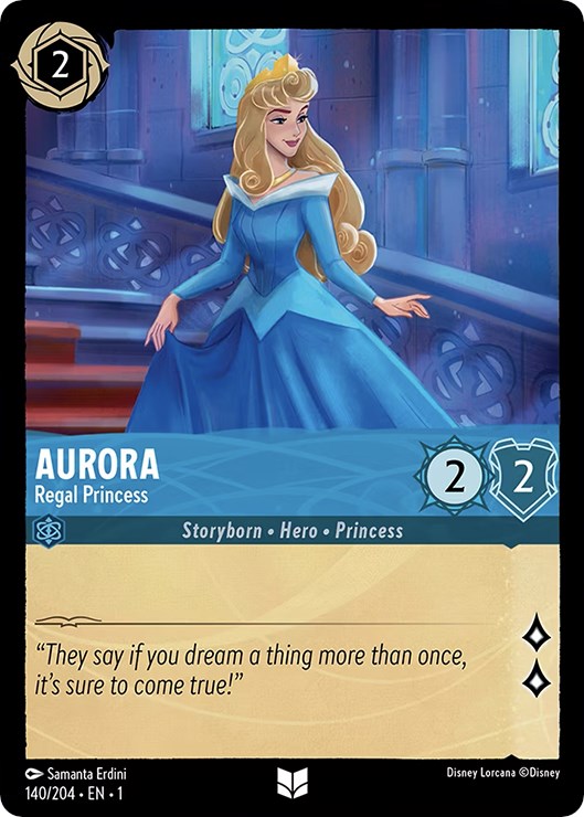Aurora - Regal Princess (140/204) [The First Chapter] Lorcana Single Disney | Red Claw Gaming