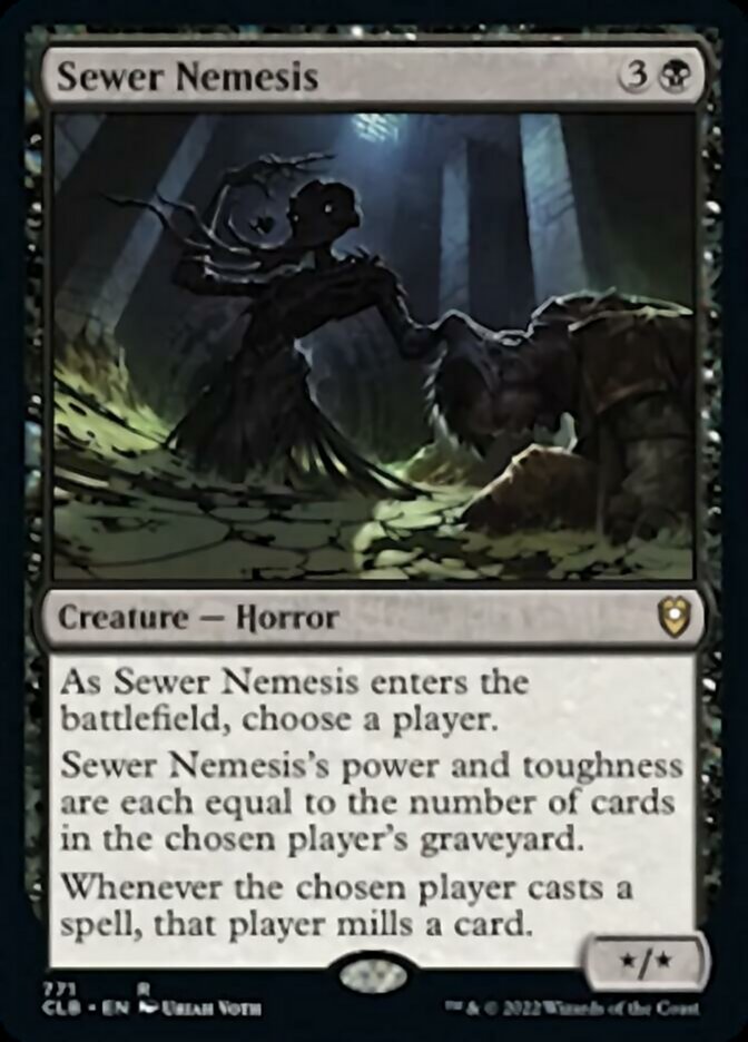 Sewer Nemesis [Commander Legends: Battle for Baldur's Gate] MTG Single Magic: The Gathering | Red Claw Gaming