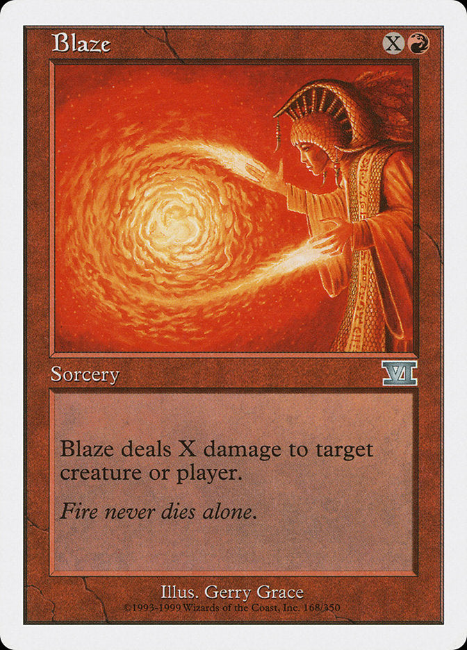 Blaze [Classic Sixth Edition] MTG Single Magic: The Gathering | Red Claw Gaming