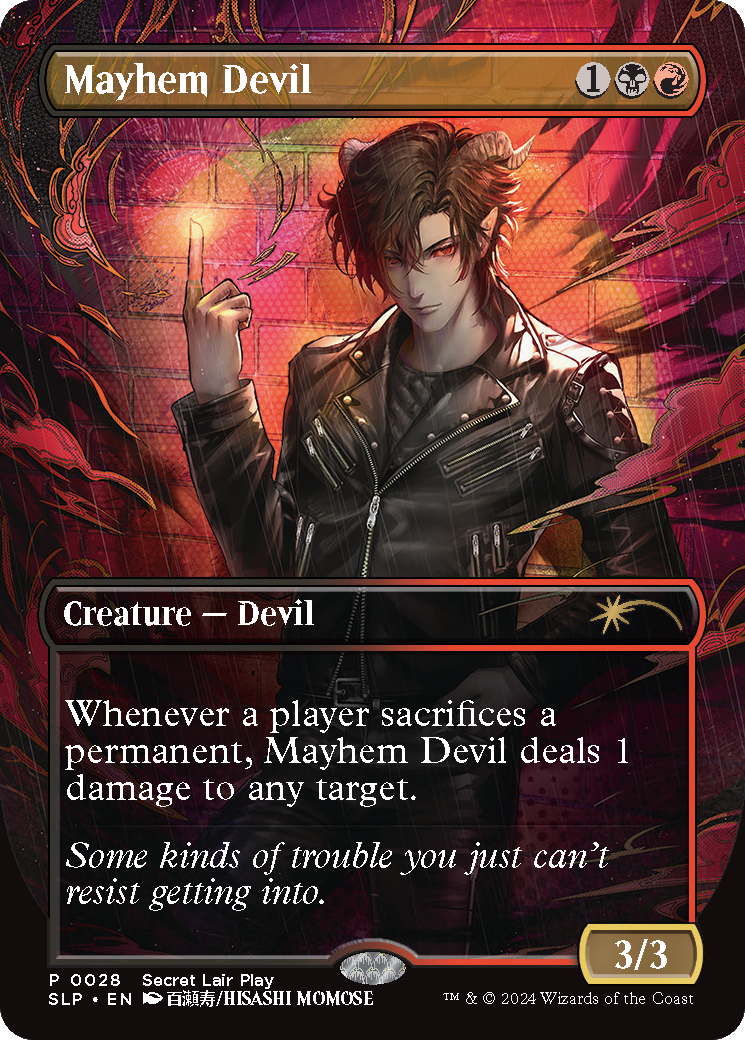Mayhem Devil [Secret Lair Showdown] MTG Single Magic: The Gathering | Red Claw Gaming