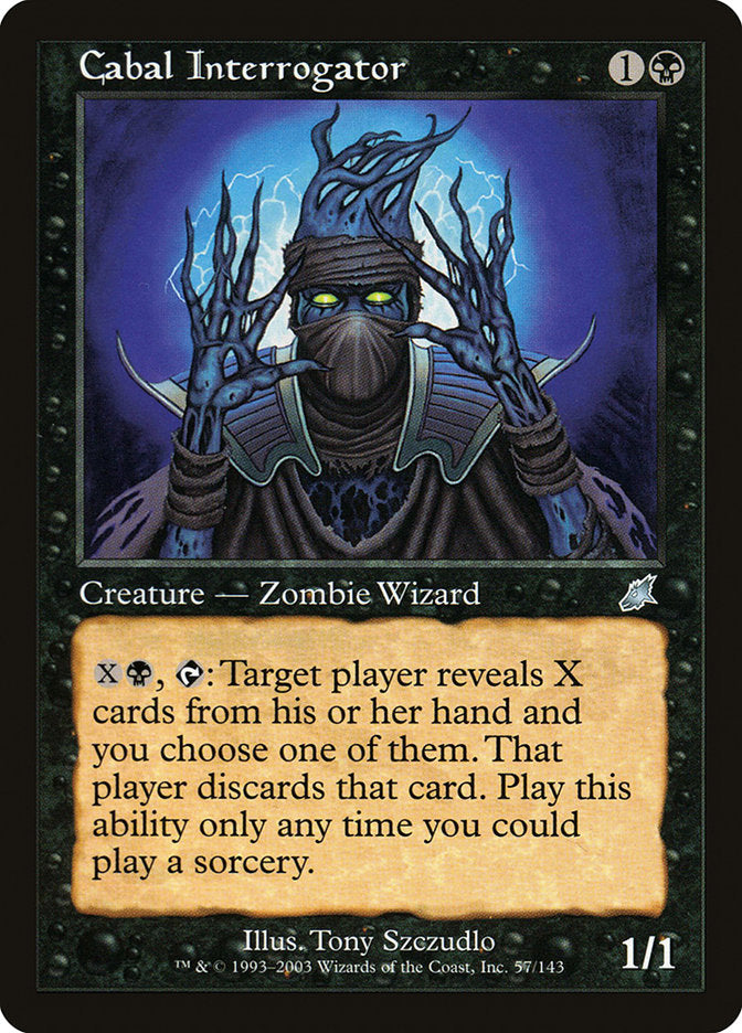 Cabal Interrogator [Scourge] MTG Single Magic: The Gathering | Red Claw Gaming