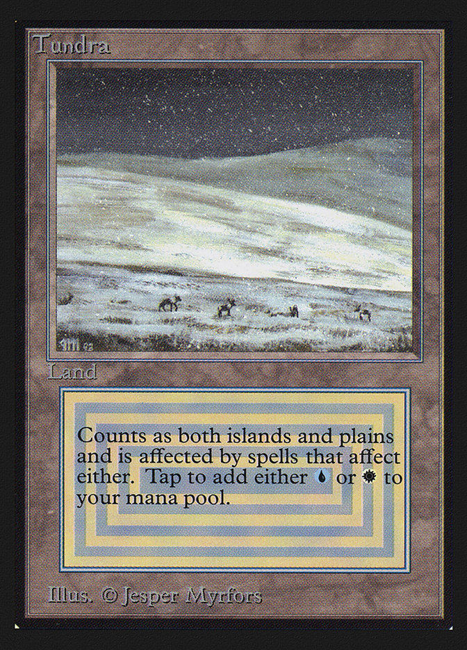 Tundra [International Collectors' Edition] MTG Single Magic: The Gathering | Red Claw Gaming