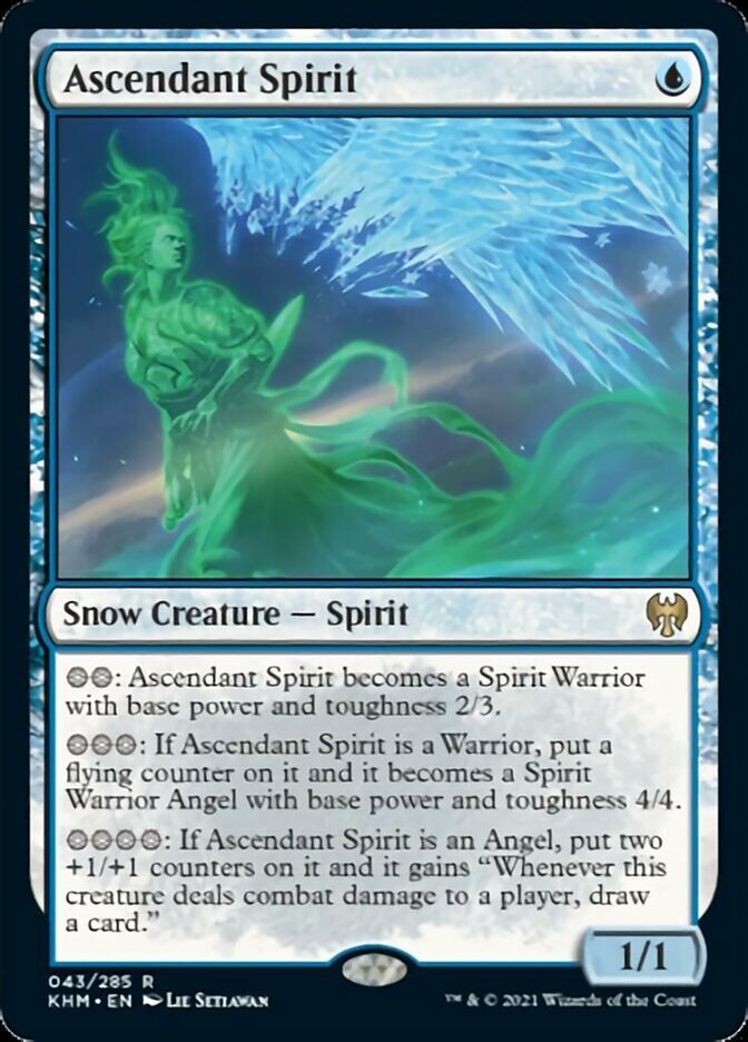 Ascendant Spirit [Kaldheim] MTG Single Magic: The Gathering | Red Claw Gaming