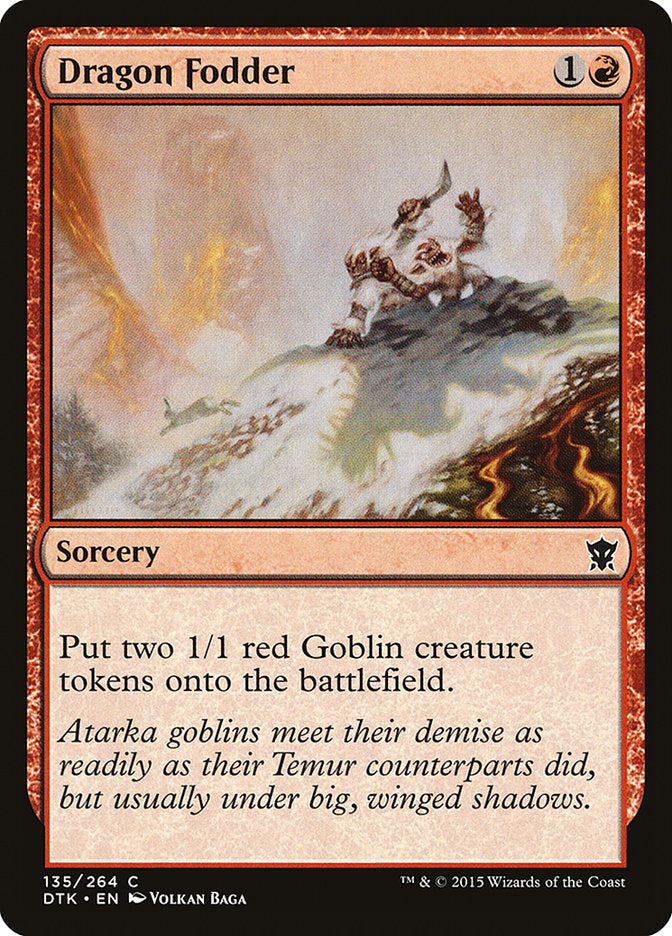 Dragon Fodder [Dragons of Tarkir] MTG Single Magic: The Gathering | Red Claw Gaming