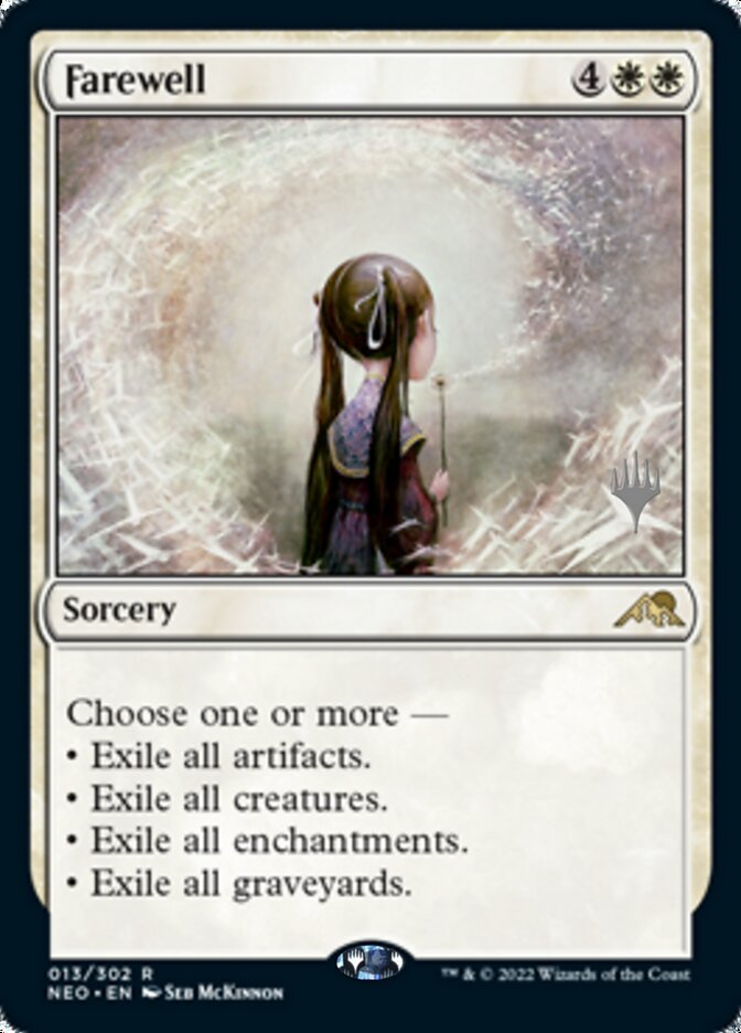 Farewell (Promo Pack) [Kamigawa: Neon Dynasty Promos] MTG Single Magic: The Gathering | Red Claw Gaming